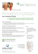 BACTOGREEN probiotischer Bodenreiniger manuell 1L Hochkonzentriert