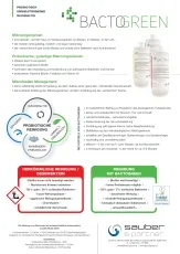 BACTOGREEN probiotischer Bodenreiniger manuell 1L Hochkonzentriert